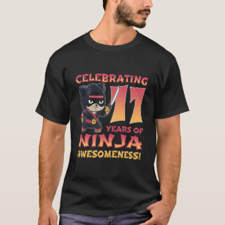 T-shirt Panda Ninja I'M 1 Eleven Ninja 1Nd