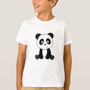 T-shirt Panda Panda Ours mignonne Animaux Enfants Teddy