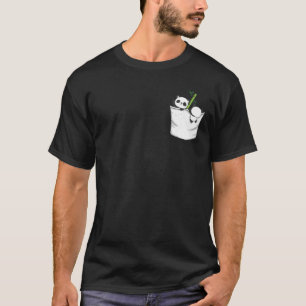 T-shirt Panda Panda Panda Baby Bamboo Cute Funny