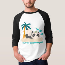 Panda paresseux mignon