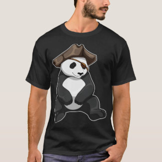 T-shirt Panda Pirate Pirate casquette