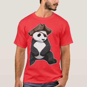 T-shirt Panda Pirate Pirate casquette