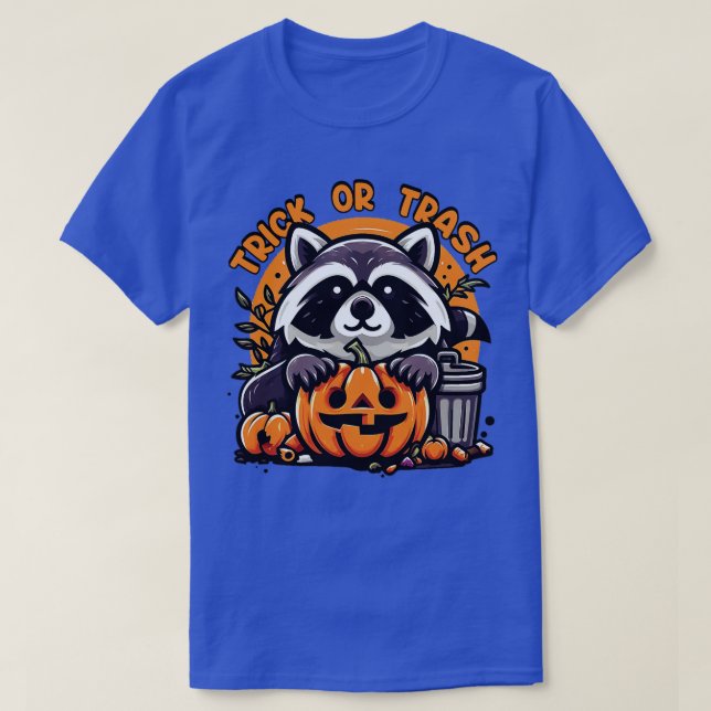 T-shirt Panda pour ordures ou poubelles (Design devant)