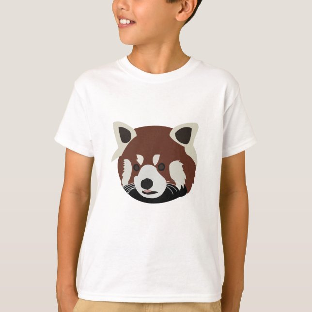 T-shirt Panda rouge (Devant)