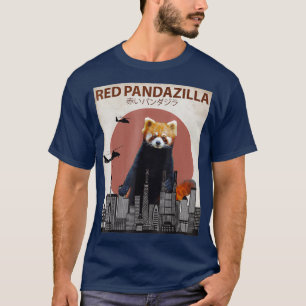 T-shirt Panda Rouge