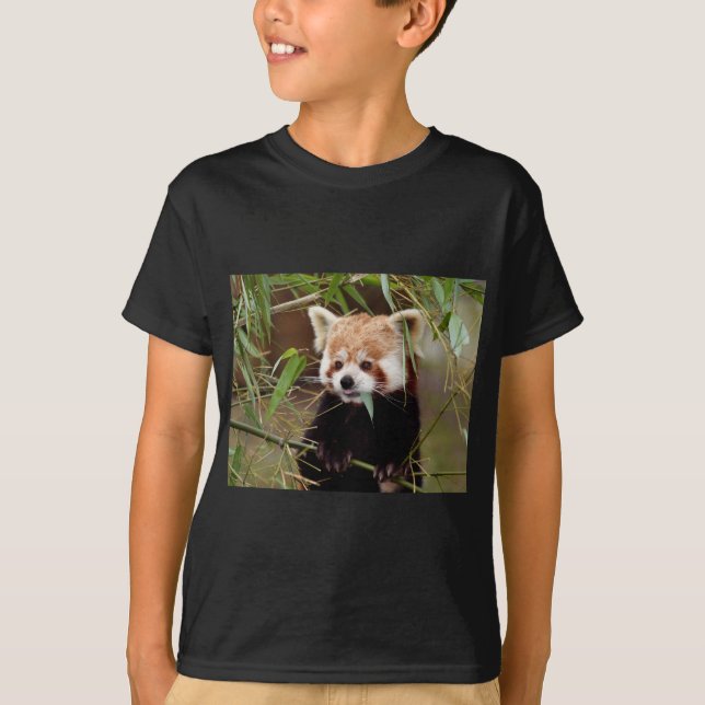 T-shirt Panda rouge (Devant)