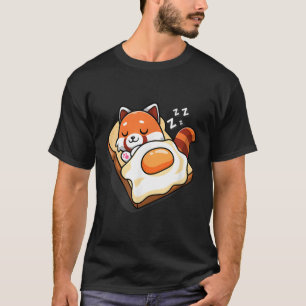 T-shirt Panda rouge