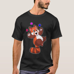 T-shirt Panda rouge à Juggle Circus.PNG
