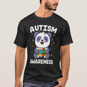 T-shirt Panda Soutenir Le Guerrier De Sensibilisation sur