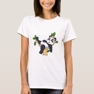 T-shirt Panda sur arbre