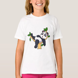 T-shirt Panda sur l'arbre