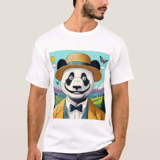 T-shirt Panda Surréalisme