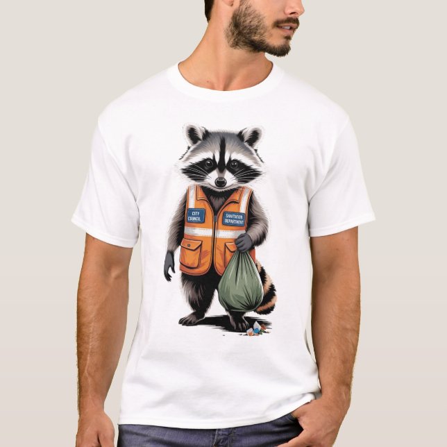 T-shirt Panda - Travailleur du Conseil (Devant)