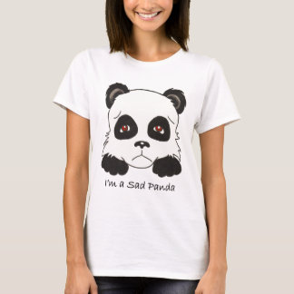 T-shirt Panda triste