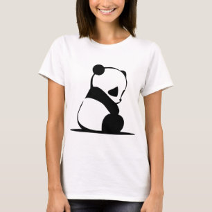 T-shirt Panda triste