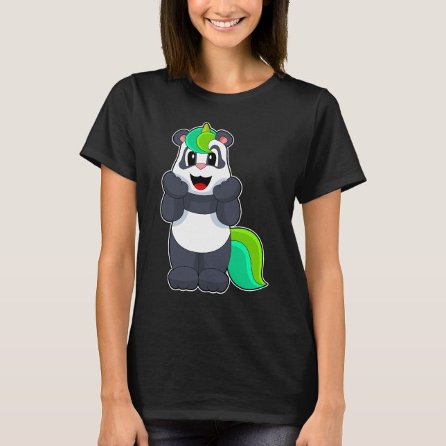T-shirt Panda Unicorn (Devant)