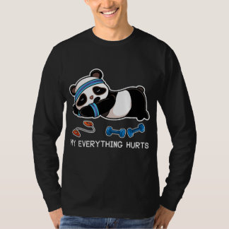 T-shirt Panda Workout Gym My Everything