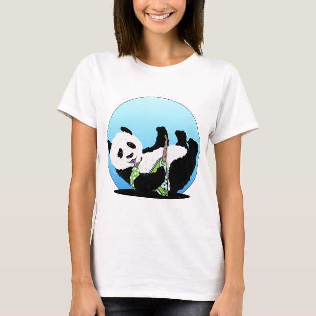 T-shirt Pandas Rock (Devant)
