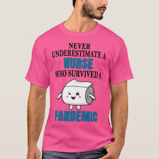 T-shirt Pandémie de l'infirmière cool