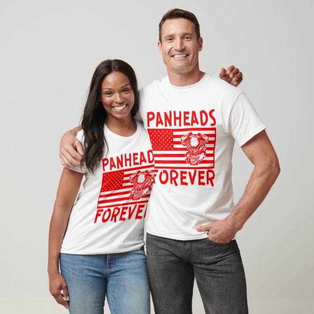 T-shirt Panheads Forever © FB @ #USAPatriotGraphics (Unisexe)