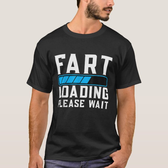 T-shirt Panier Chargement S'Il Vous Plaît Attendre Funny P (Devant)