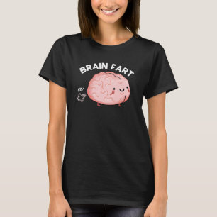 T-shirt Panier de cerveau amusant Anatomie Pun foncé BG