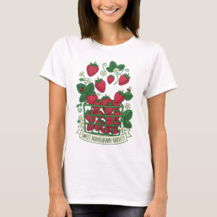 T-shirt Panier de fraises sucrées aux fruits rouges