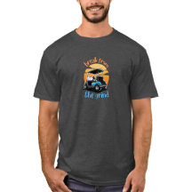 T-Shirt Panier de Golf Bleu