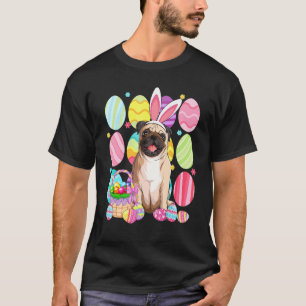 T-shirt Panier de Pâques coloré aux oreilles de lapin de P