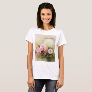 T-shirt Panier de Rose