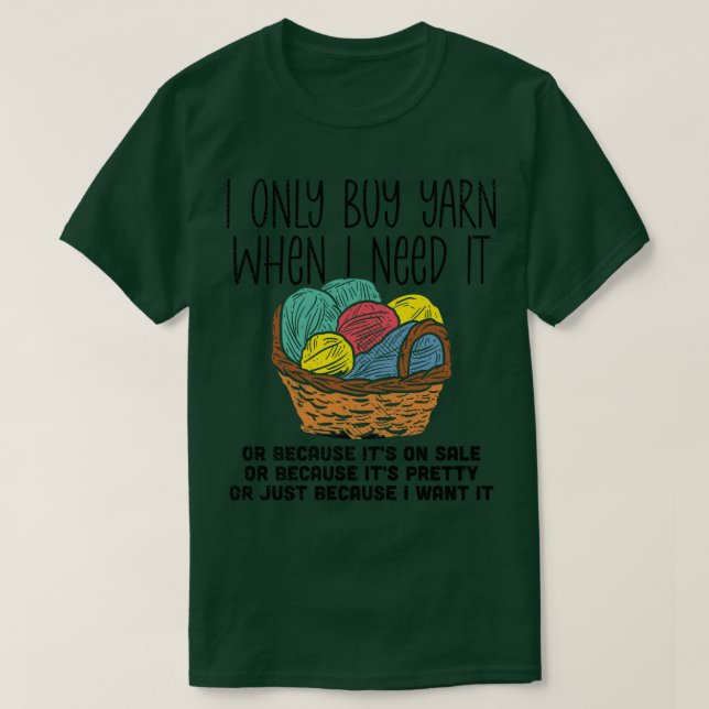 T-shirt Panier Tricot tricot 2 (Design devant)