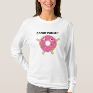 T-shirt Panique de beignes - Amusant jeu de rôle avec beig