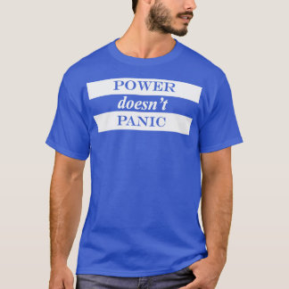T-shirt panique électrique