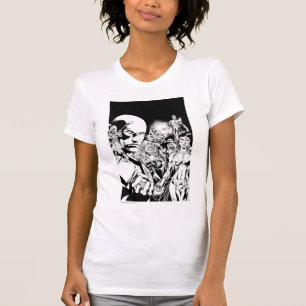 T-shirt Panneau comique 2 de la nuit la plus noire