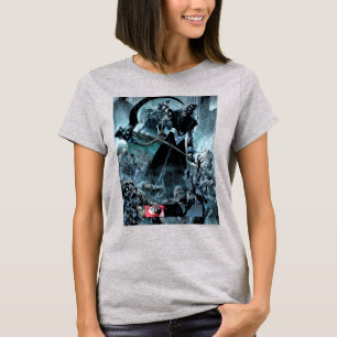 T-shirt Panneau Corps de Lanterne Noire