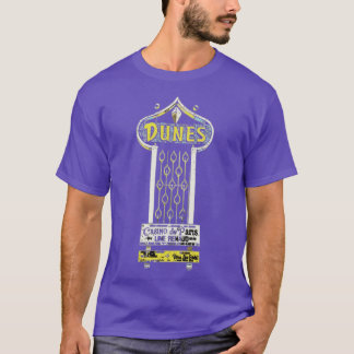 T-shirt Panneau de l'hôtel Dunes - Las Vegas Vintage