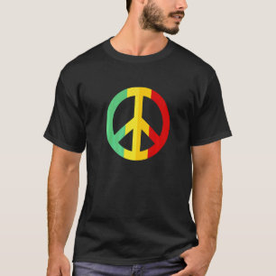 T-shirt Panneau de Paix cool Egalité Liberté Hippie
