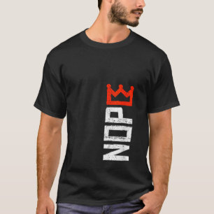 T-shirt Panneau de protestation contre les rois pour femme