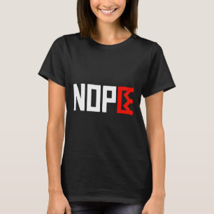 T-shirt Panneau de protestation No Kings Horizontal
