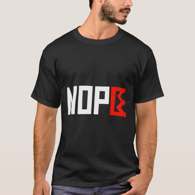 T-shirt Panneau de protestation No Kings Horizontal (Devant)