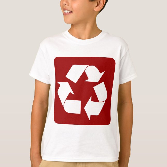 T-shirt Panneau de recyclage - Ruby (Devant)