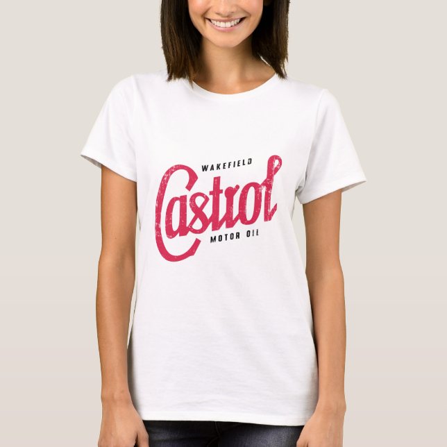 T-shirt panneau d'huile rétro (Devant)