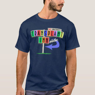 T-shirt Panneau du motel rétro Transplant Inn(side)