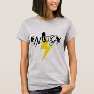 T-shirt Panneau Énergie