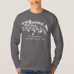 T-Shirt Panneau pétroglyphique La Grande Chasse