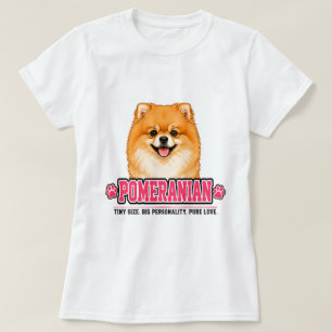 T-shirt 🐾 Panneau pour amateur de Pomeranian 🐾