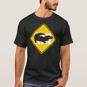 T-SHIRT PANNEAU ROUTIER D'ALLIGATOR