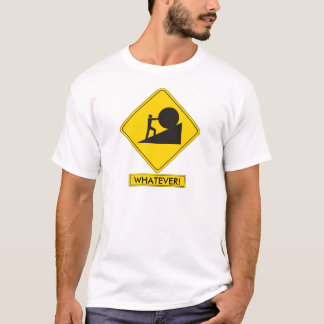 T-shirt Panneau routier de Sisyphus