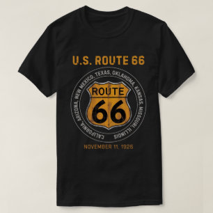 T-shirt Panneau routier Route 66