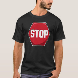 T-shirt Panneau routier Stop